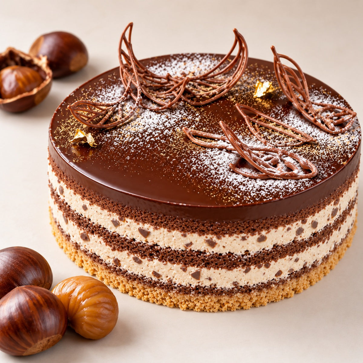 French Pâtisserie Masterclass - Chestnut & Chocolate Entremets