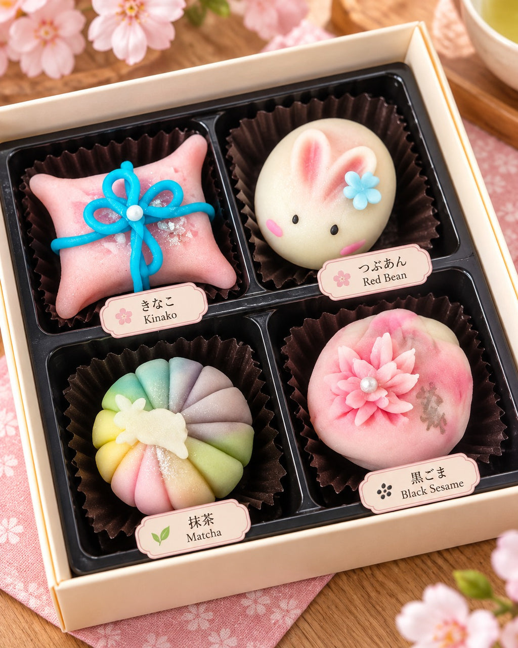 Handcrafted Nerikiri Wagashi gift collection