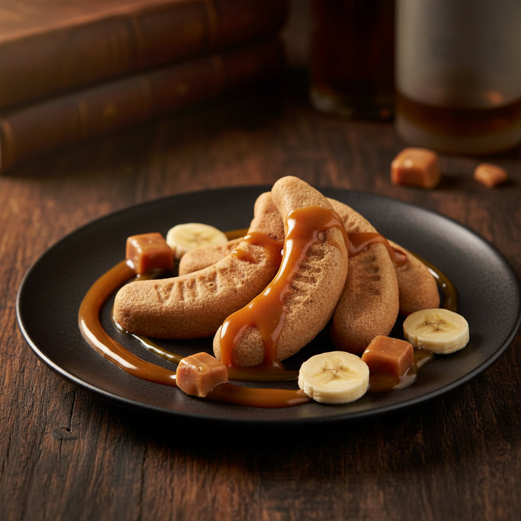 Caramel Banana Butter cake (minimum 5pcs)