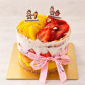 MANGO STRAWBERRY CAKE